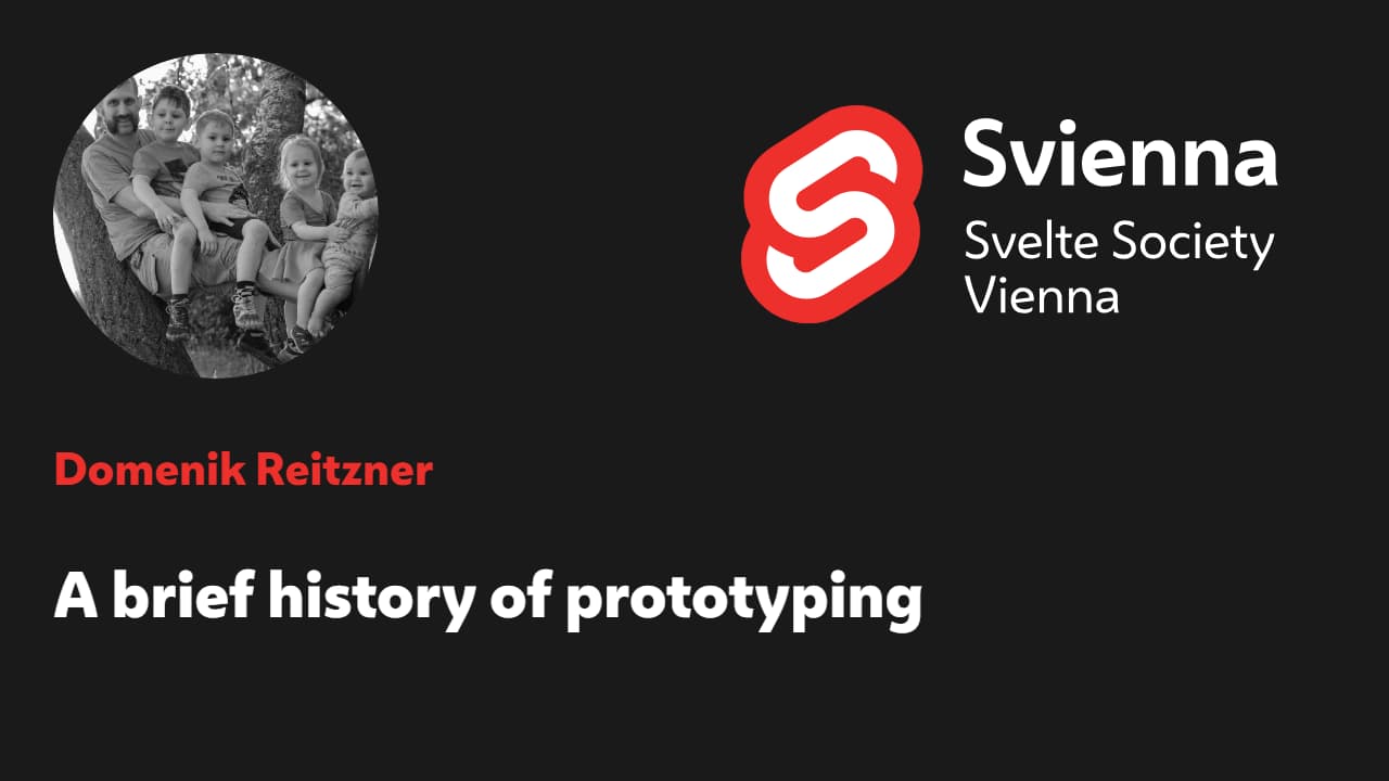 header A brief history of prototyping